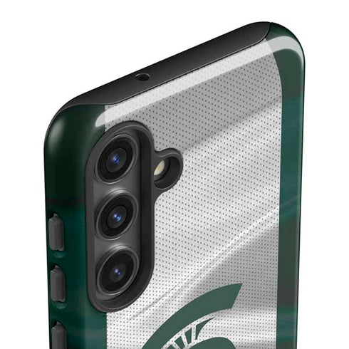Michigan State University Spartans Jersey Galaxy S24 Plus Impact Case