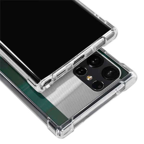 Michigan State University Spartans Jersey Galaxy S24 Ultra Clear Case