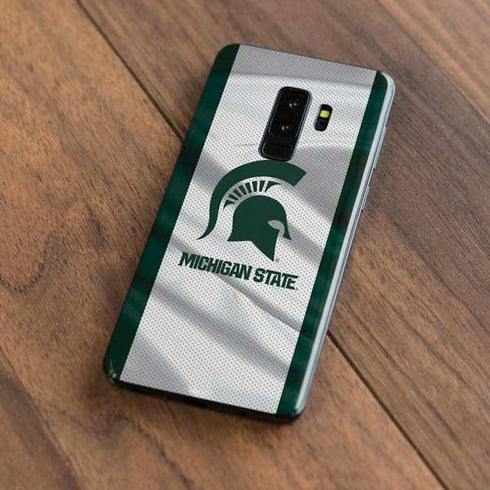 Michigan State University Spartans Jersey Galaxy S9 Plus Skin
