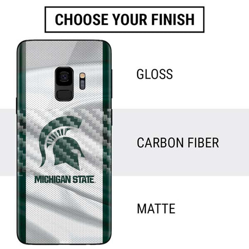 Michigan State University Spartans Jersey Galaxy S9 Skin