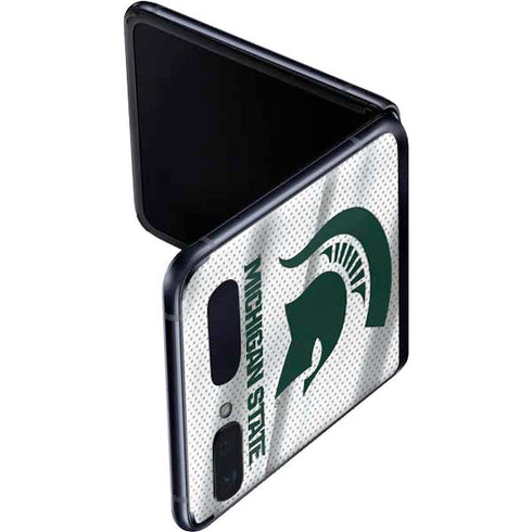 Michigan State University Spartans Jersey Galaxy Z Flip Skin