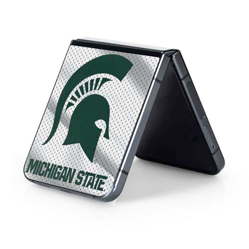 Michigan State University Spartans Jersey Galaxy Z Flip5 5G Skin