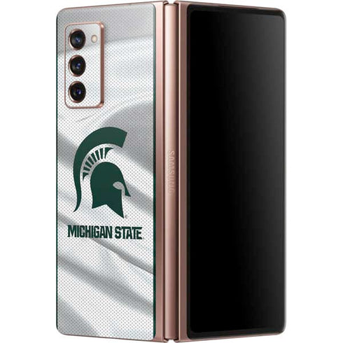 Michigan State University Spartans Jersey Galaxy Z Fold2 5G Skin