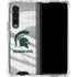 Michigan State University Spartans Jersey Galaxy Z Fold4 5G Clear Case