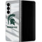 Michigan State University Spartans Jersey Galaxy Z Fold4 5G Skin