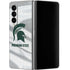 Michigan State University Spartans Jersey Galaxy Z Fold4 5G Skin