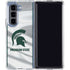 Michigan State University Spartans Jersey Galaxy Z Fold5 5G Clear Case