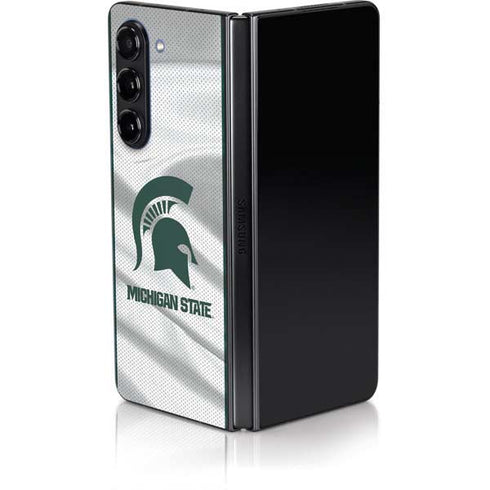 Michigan State University Spartans Jersey Galaxy Z Fold5 5G Skin