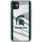 Michigan State University Spartans Jersey iPhone 11 Clear Case