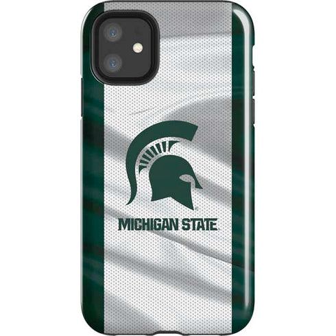 Michigan State University Spartans Jersey iPhone 11 Impact Case