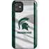 Michigan State University Spartans Jersey iPhone 11 Impact Case