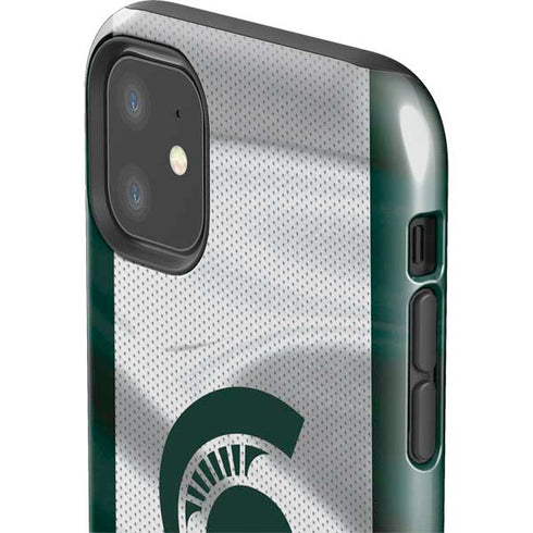 Michigan State University Spartans Jersey iPhone 11 Impact Case