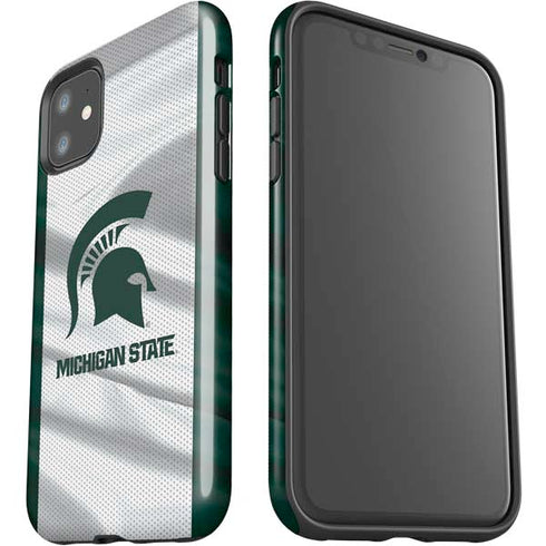 Michigan State University Spartans Jersey iPhone 11 Impact Case