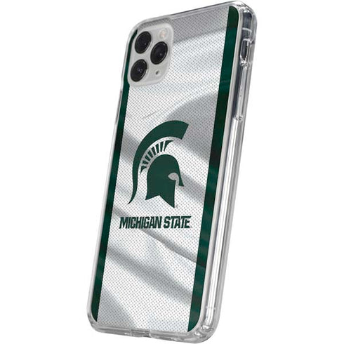 Michigan State University Spartans Jersey iPhone 11 Pro Clear Case