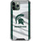 Michigan State University Spartans Jersey iPhone 11 Pro Max Clear Case