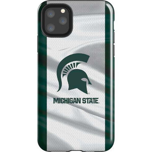 Michigan State University Spartans Jersey iPhone 11 Pro Max Impact Case
