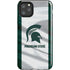 Michigan State University Spartans Jersey iPhone 11 Pro Max Impact Case