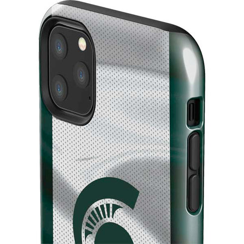 Michigan State University Spartans Jersey iPhone 11 Pro Max Impact Case