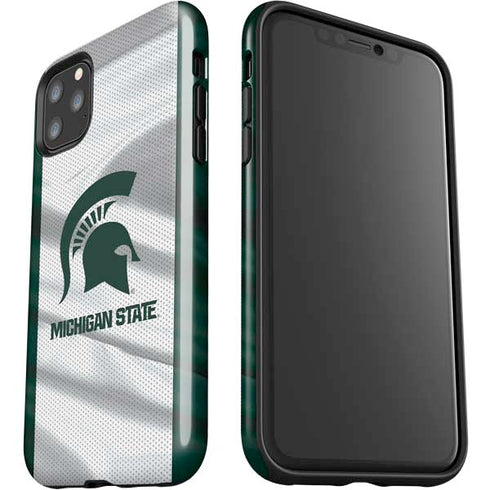 Michigan State University Spartans Jersey iPhone 11 Pro Max Impact Case