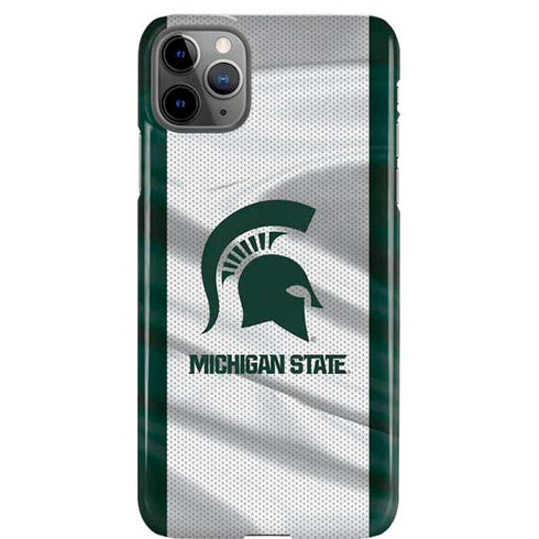 Michigan State University Spartans Jersey iPhone 11 Pro Max Lite Case