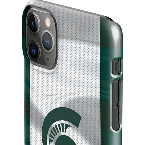 Michigan State University Spartans Jersey iPhone 11 Pro Max Lite Case
