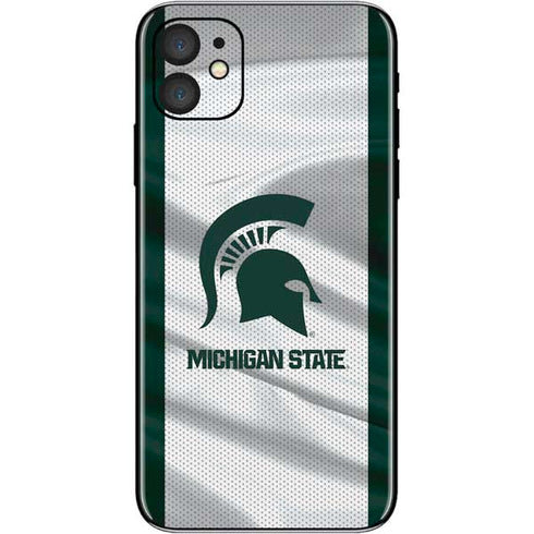 Michigan State University Spartans Jersey iPhone 11 Skin