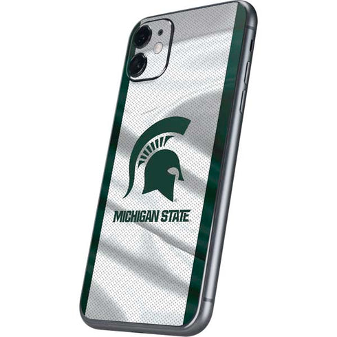 Michigan State University Spartans Jersey iPhone 11 Skin