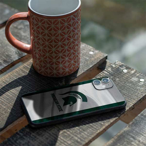 Michigan State University Spartans Jersey iPhone 11 Skin