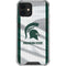 Michigan State University Spartans Jersey iPhone 12 Clear Case