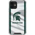Michigan State University Spartans Jersey iPhone 12 Clear Case