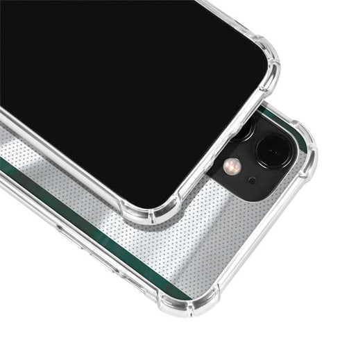 Michigan State University Spartans Jersey iPhone 12 Clear Case