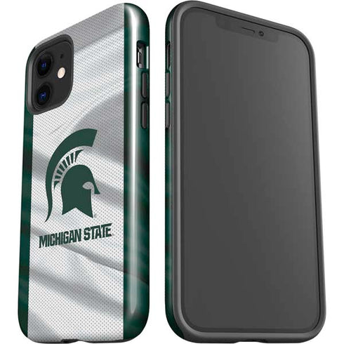 Michigan State University Spartans Jersey iPhone 12 Impact Case