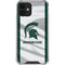 Michigan State University Spartans Jersey iPhone 12 Mini Clear Case