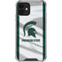 Michigan State University Spartans Jersey iPhone 12 Mini Clear Case