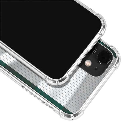 Michigan State University Spartans Jersey iPhone 12 Mini Clear Case