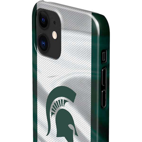 Michigan State University Spartans Jersey iPhone 12 Mini Lite Case