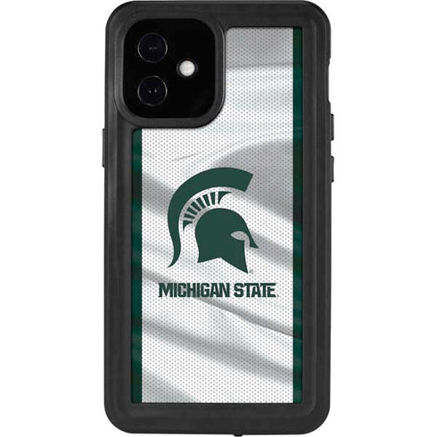Michigan State University Spartans Jersey iPhone 12 Mini Waterproof Case