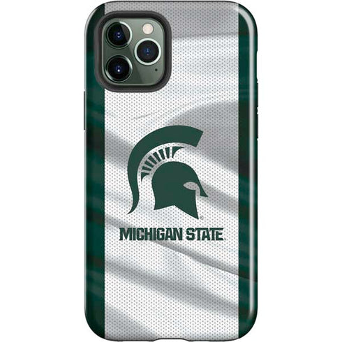 Michigan State University Spartans Jersey iPhone 12 Pro Impact Case