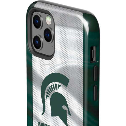 Michigan State University Spartans Jersey iPhone 12 Pro Impact Case