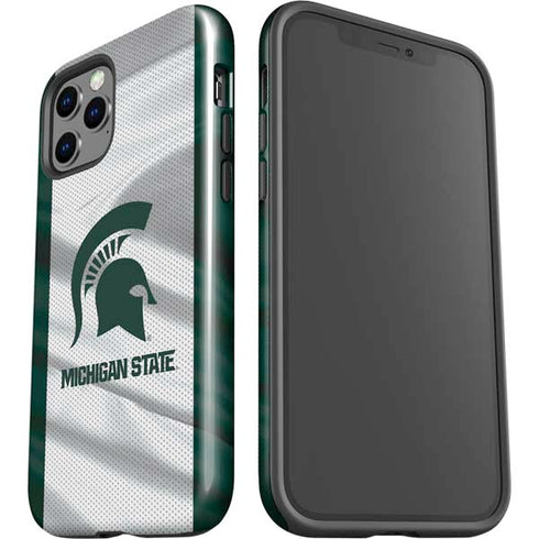 Michigan State University Spartans Jersey iPhone 12 Pro Impact Case