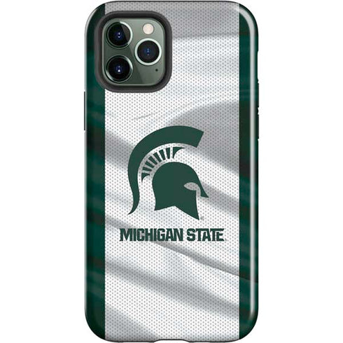 Michigan State University Spartans Jersey iPhone 12 Pro Max Impact Case