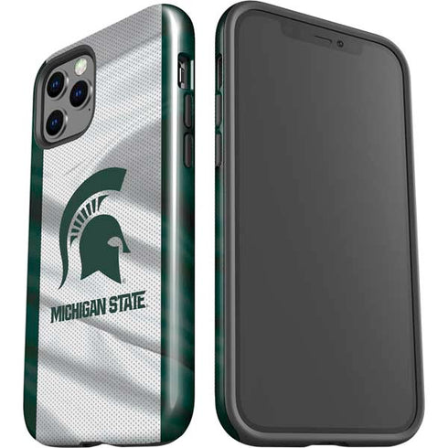 Michigan State University Spartans Jersey iPhone 12 Pro Max Impact Case