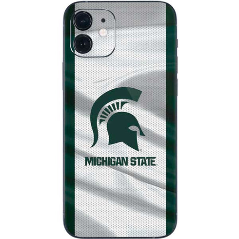 Michigan State University Spartans Jersey iPhone 12 Skin