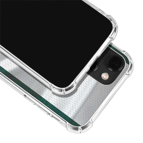 Michigan State University Spartans Jersey iPhone 13 Clear Case