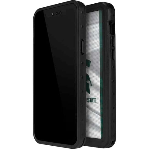 Michigan State University Spartans Jersey iPhone 13 Mini Waterproof Case