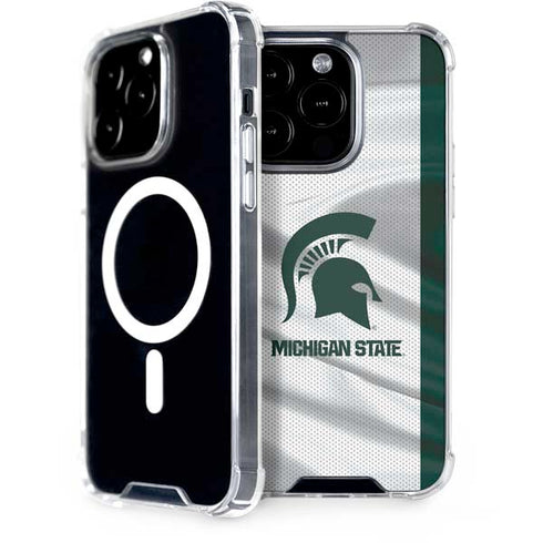 Michigan State University Spartans Jersey iPhone 13 Pro MagSafe Case