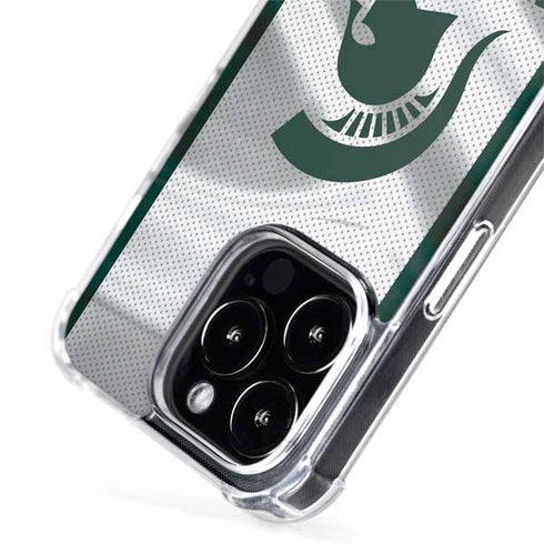 Michigan State University Spartans Jersey iPhone 13 Pro Max MagSafe Case