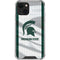 Michigan State University Spartans Jersey iPhone 14 Clear Case