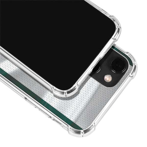 Michigan State University Spartans Jersey iPhone 14 Clear Case