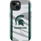 Michigan State University Spartans Jersey iPhone 15 Plus Impact Case